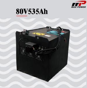 China Forklift 80V 535AH Lithium Ion Phosphate Battery Lifepo4 Battery Box on sale
