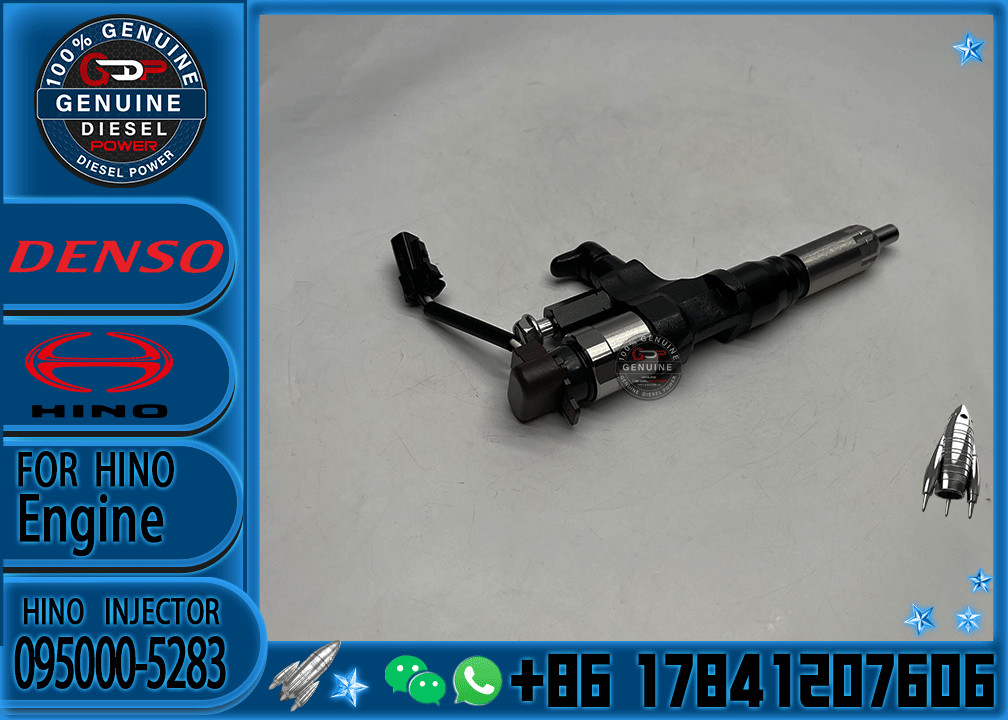 Fuel Injector 095000-5280 095000-5283 23670-E0291 23670-E0290 for Diesel Engine J08E 268