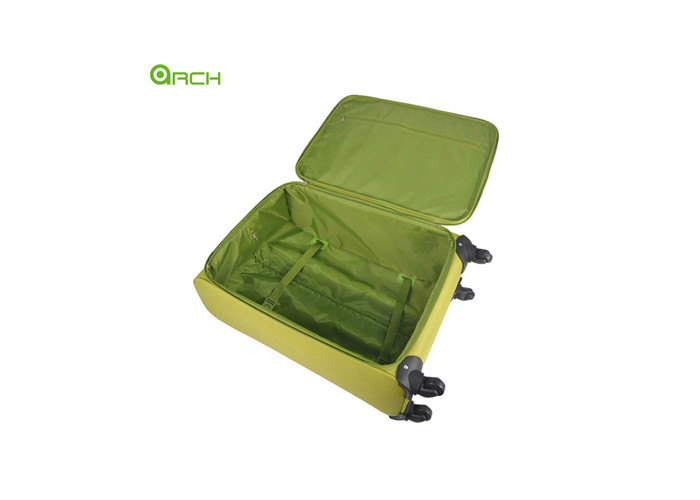 600D Polyester Travel Trolley Lightweight Luggage Bag with Quiet Dual Spinner Wheels
