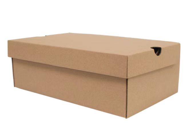 Matt Lamination Shoe Packaging Box Folding Recycled Materials