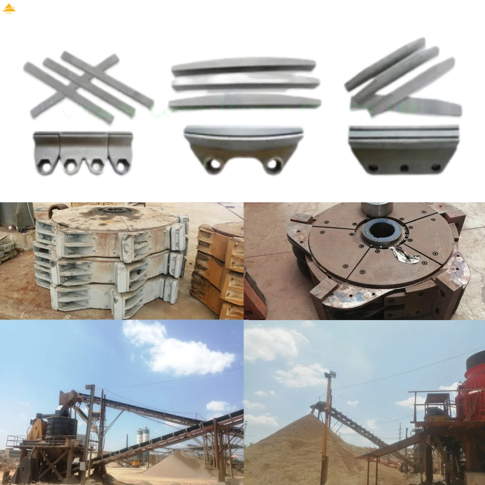 Stone Crusher Machine Tungsten Carbide Strips Vsi-7 Vertical Shaft Impactor Crusher Rotor Tip