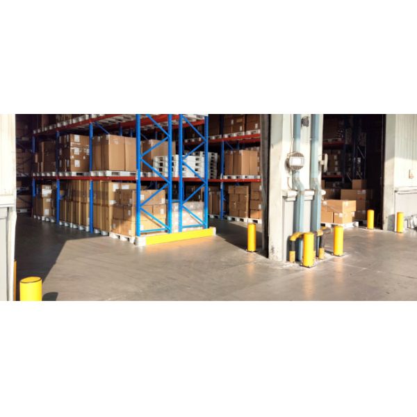 Heavy Duty Pallet Rack Protector Warehouse Pallet Rack Column Protection Flexible Plastic Guard Upright Protector