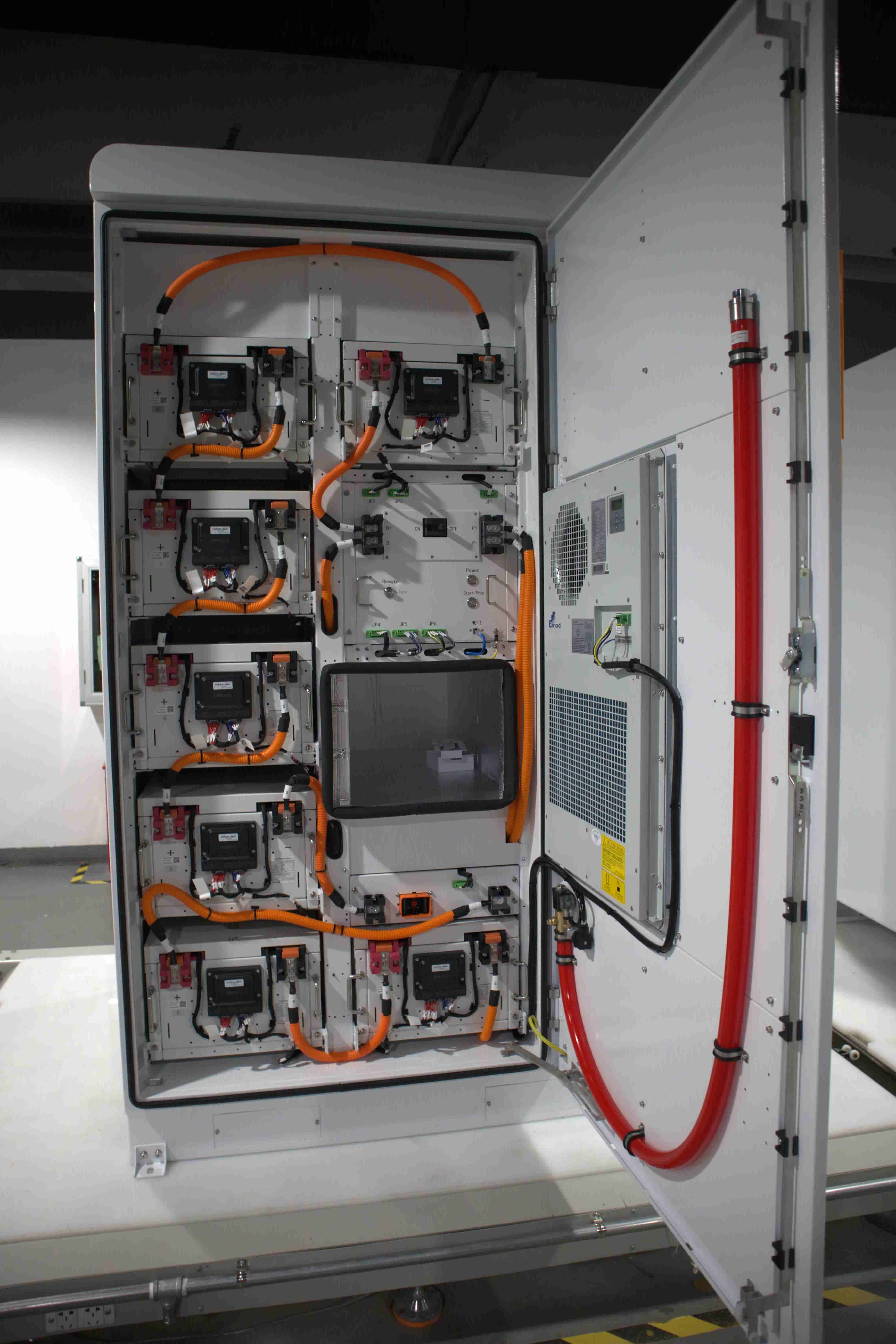 125.44KWH Industrial Battery Energy Storage System With Ethernet Communication
