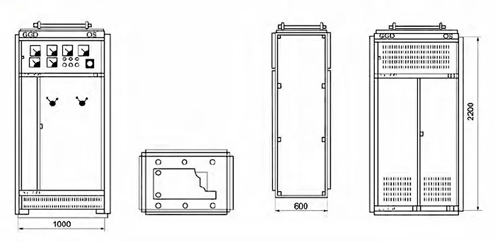 AC Low Voltage Withdrawble Distribution Switchgear Low Voltage Switchgear