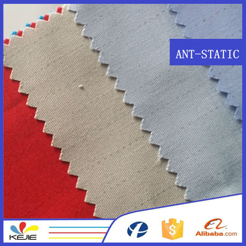 Kejie Proban combed 100% cotton flame retardant fabric for winter workwear