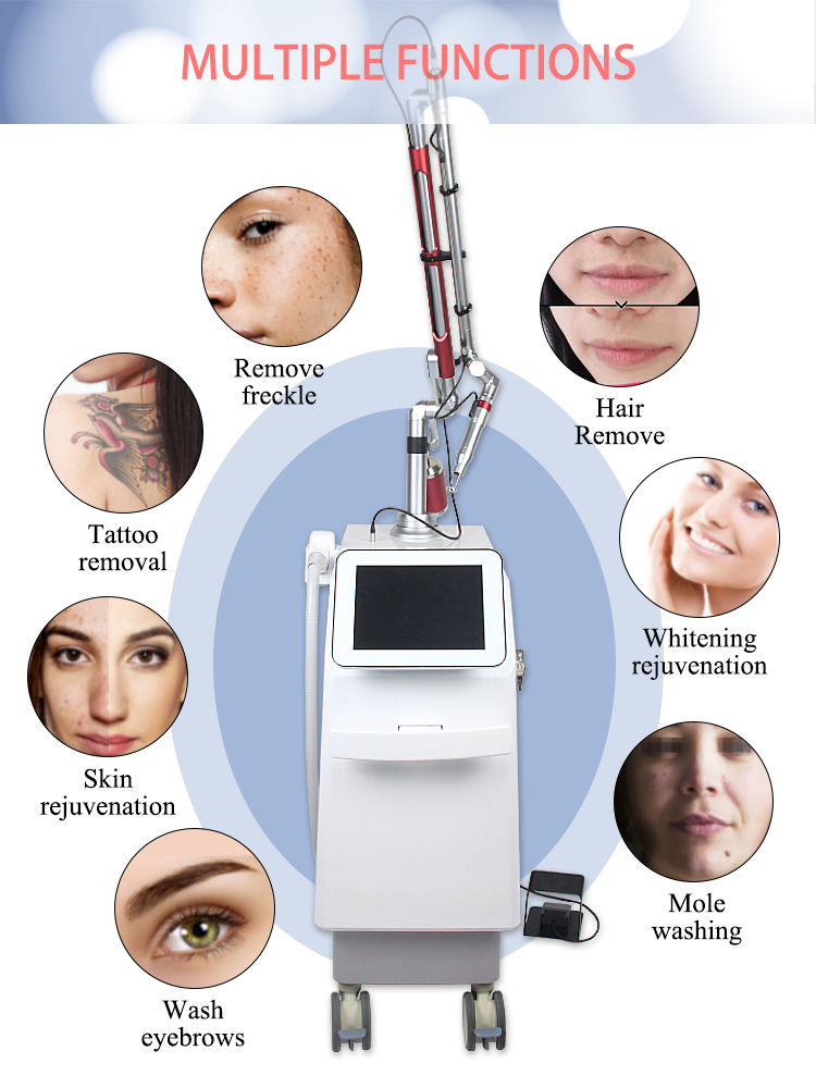 2 In 1 Beauty Therapy Machine 808nm Pico Yag Laser Tattoo Removal Machine