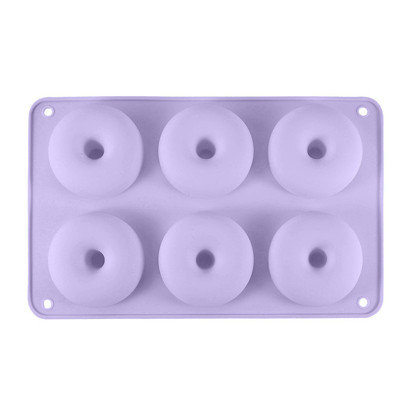 Birthday Dessert Silicone Cake Mould Durable Waterproof Multicolor