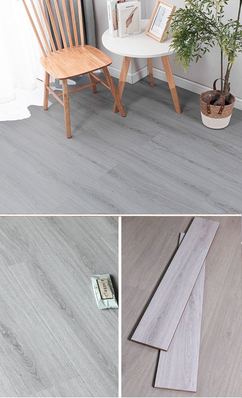 Modern Design 1218*240mm White Washed Laminate Flooring for Wood Floor Modern Style