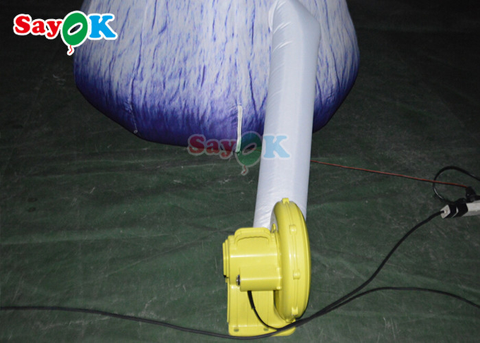 Red Giant Inflatable Mushroom Model For Wonderland Party Event Decoration