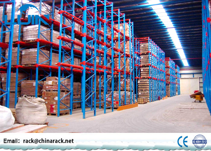 Heavy Duty Metal Drive in Selective Pallet Rack for warehouse