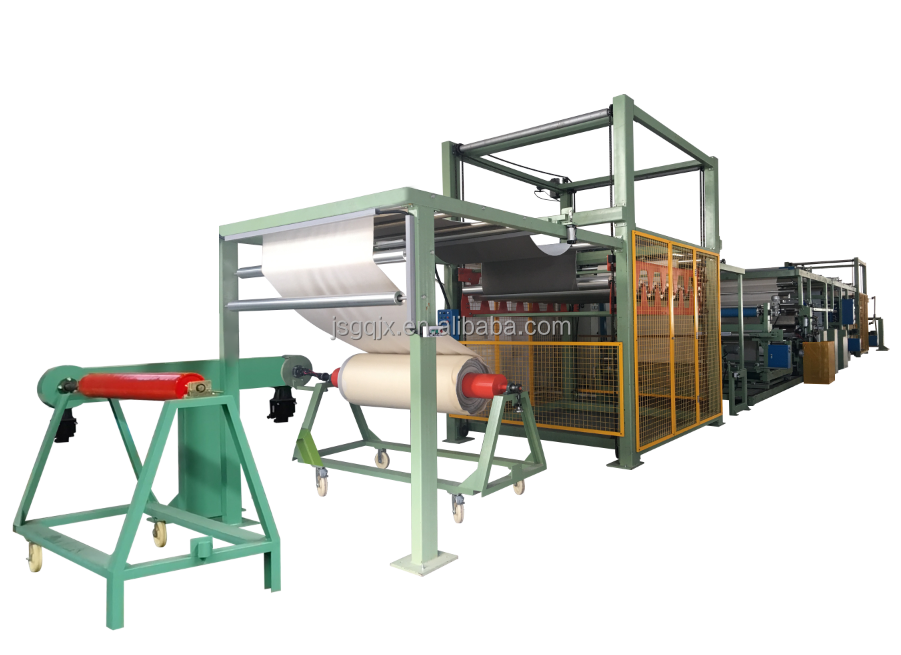 Electric PLC 2 Burners 3 in 1 German Style Flame Laminating Machine for Automotive Interior