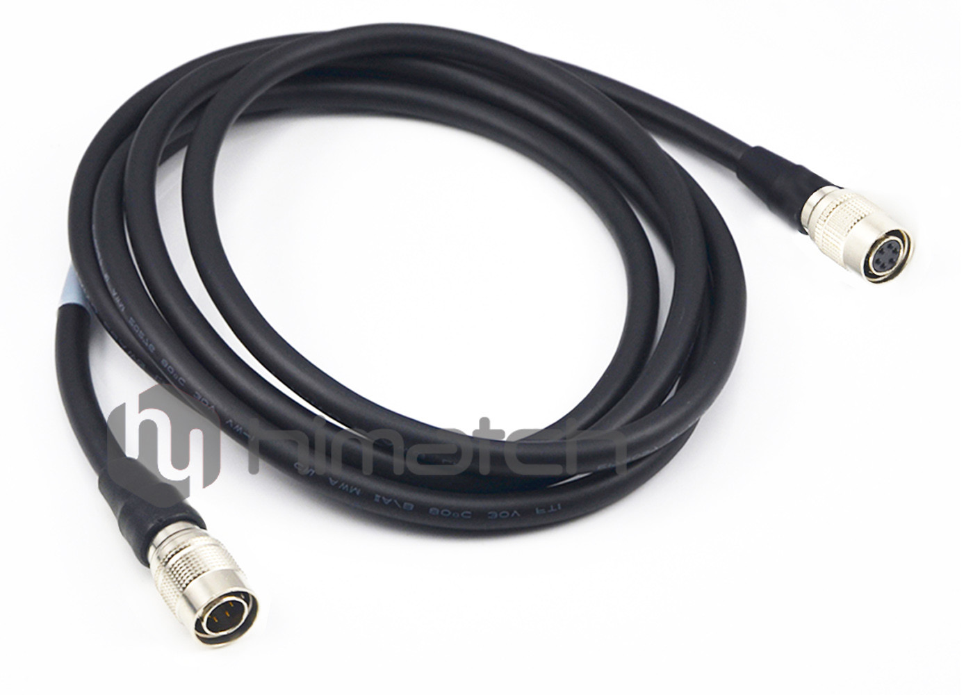 Durable Analog Camera Cable 5m Hirose 6 Pin To Open Cable OEM / ODM Available