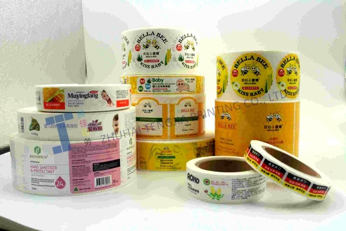 Full Colors Hand Soap Label Stickers