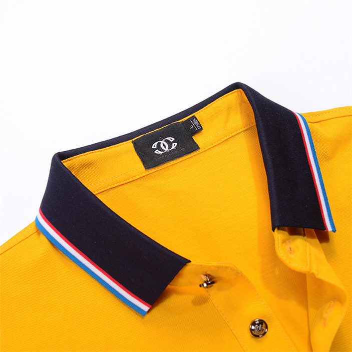 men polo t shirt 100% cotton high quality t-shirt men