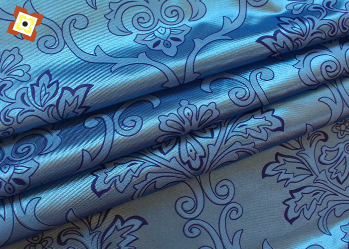 Bedding Silk Embossed Jacquard Satin Fabric For Mattress Cover Upholstery Home Textile Soft Touch