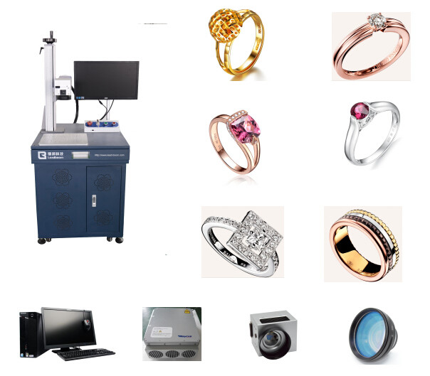 Portable Desktop Fiber Fiber Laser Engraving Machine For Mobile Communications
