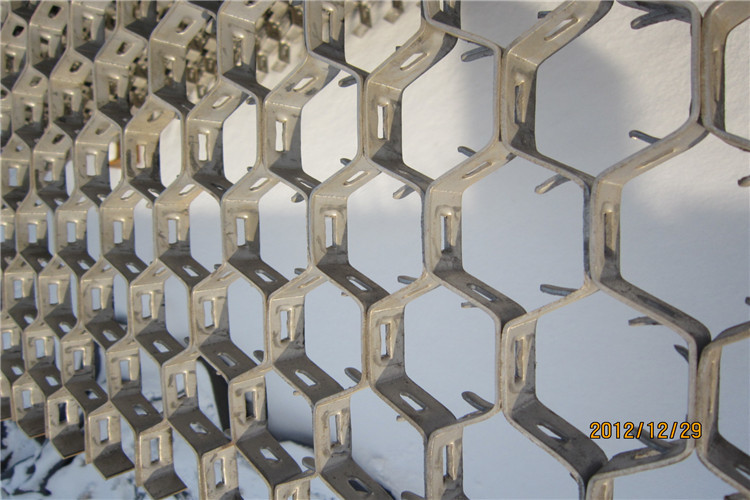 SS 304 Hex Mesh, Hex Steel, Hex Metal Grating Hexagonal Hex Steel/ Refractory Lining Anchor / Cyclone Separator