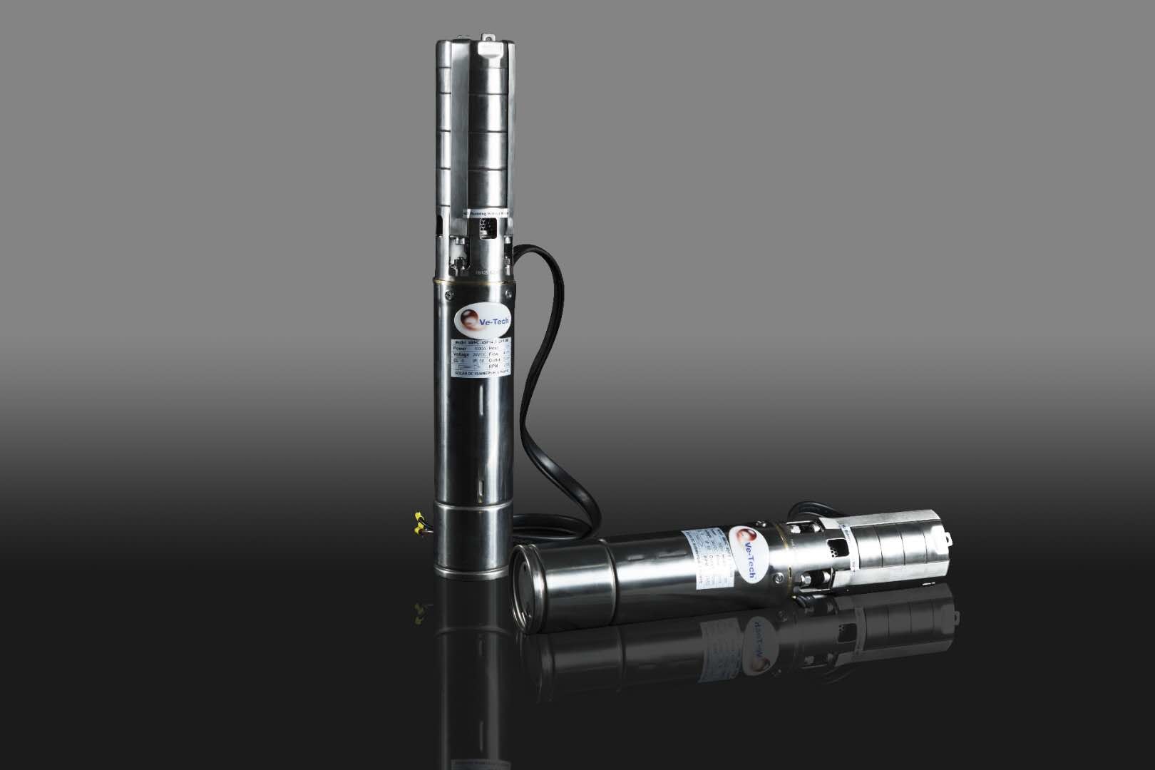 DMX 512 DC24V Outdoor Water Fountain Pump , SS Brushless Submersible Pump