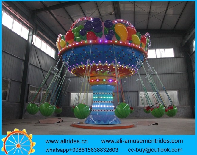 Kiddie rides children carnival games Mini flying chair for sale Flying Swing Tower for Kids
