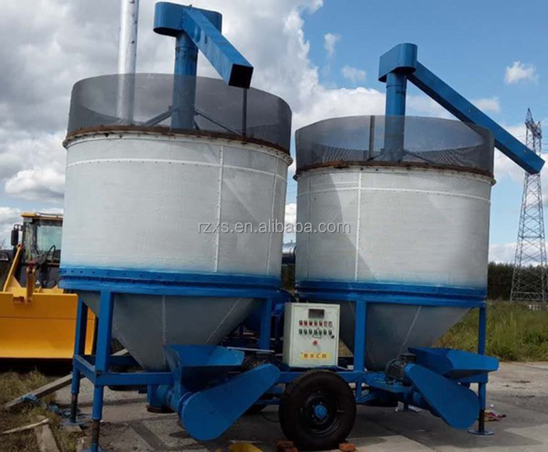 Mechanical Paddy Dryer Machine for Small Scale 5HGN-50B-4 Mini Mobile Rice Mill Plant