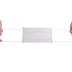 ISO Non Woven Fabric Mask , 3ply Printed Surgical Face Masks