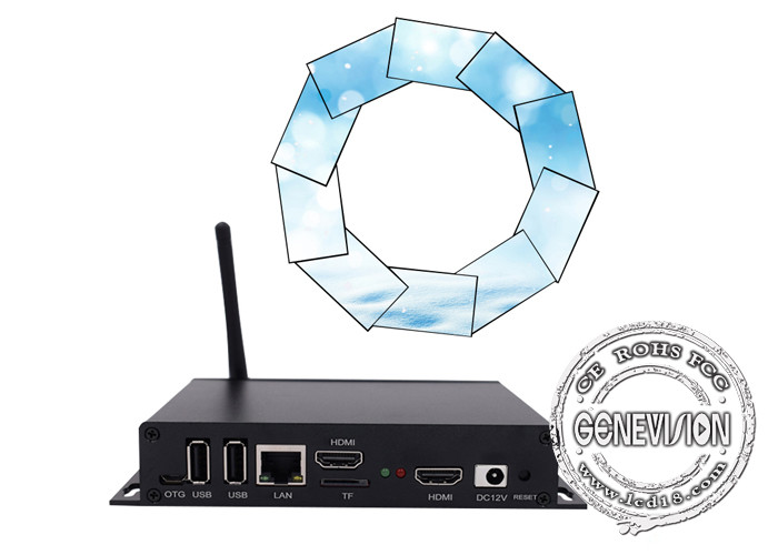 3D Irregular LCD Video Wall Full Screen Media Player Box Splicing Processor Video Wall Controller