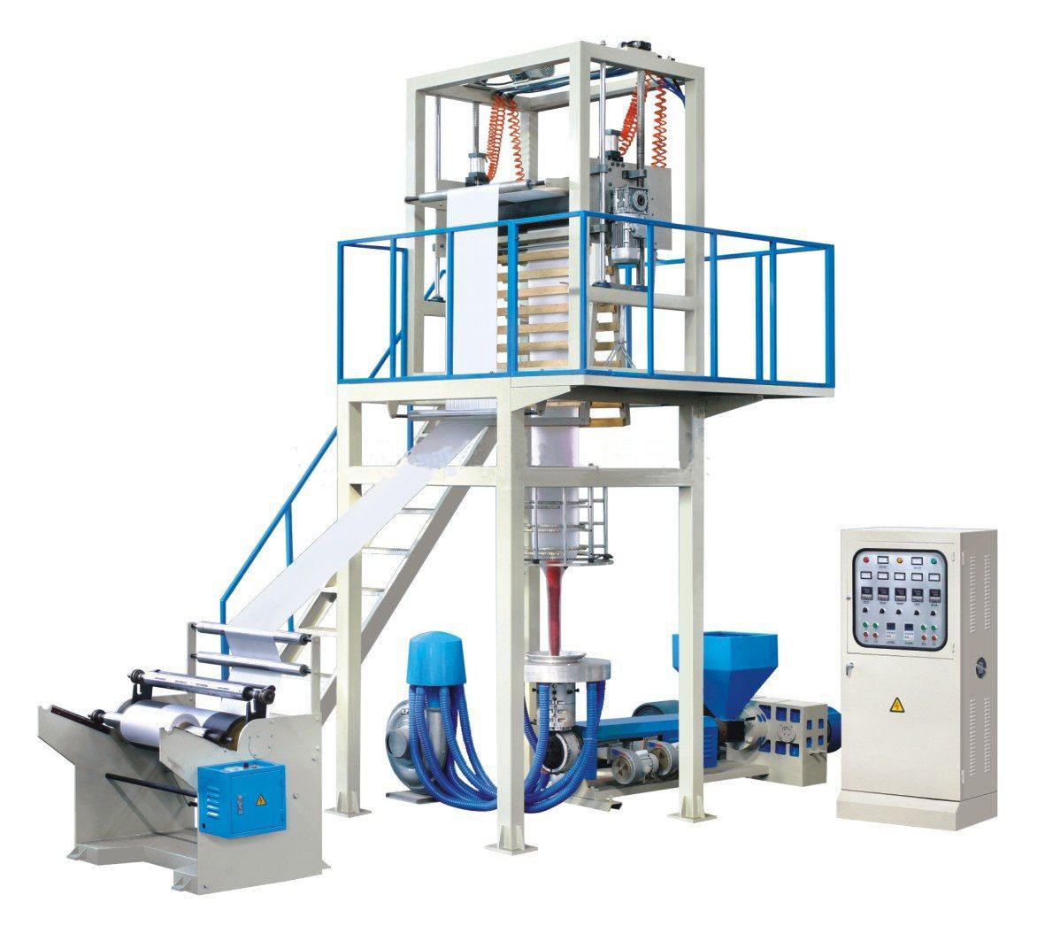 SJ Series PE Film Blowing Extrusion Machine
