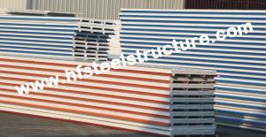 Buy cheap EPS / PU Metal Roofing Sheets With Color Steel Sandwich Panel product