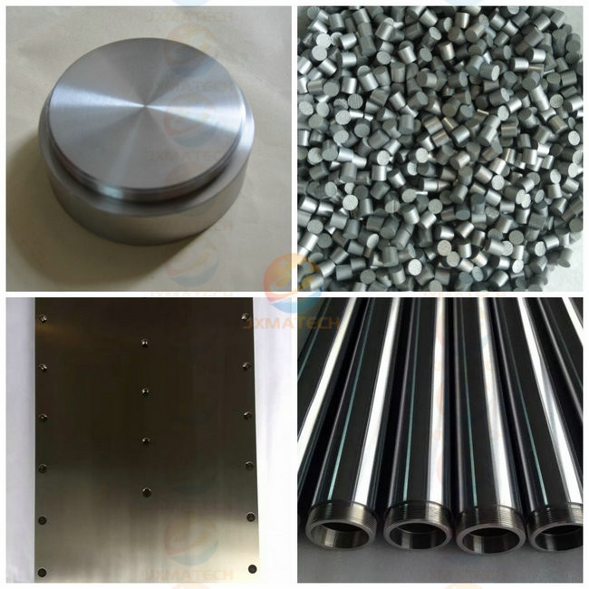 Titanium Sputter Target High Purity Fine Grain Size 4.52 G/Cm3