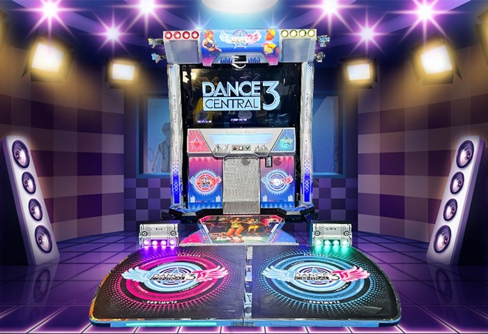 55" 3 Generation Disco Dance Machine For Shopping Mall Entertainment