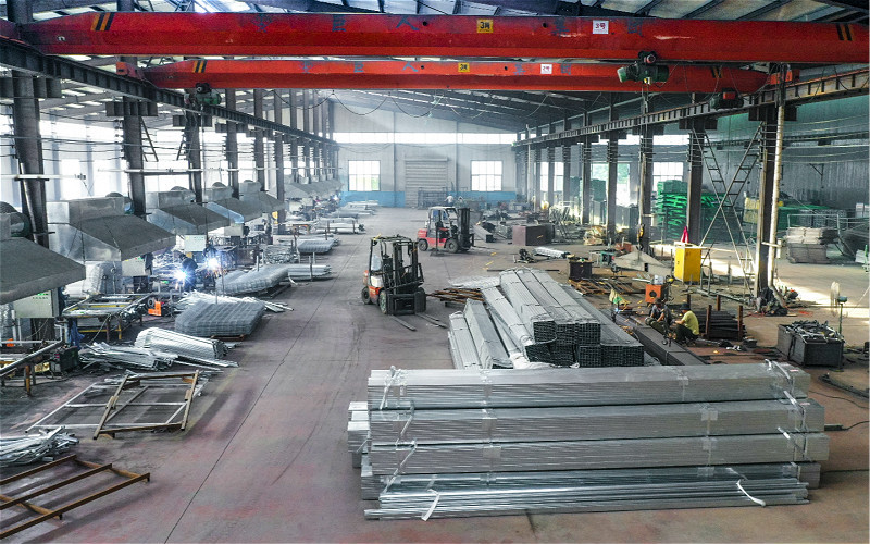 H 1030mm Security Steel Fence 50*200mm Galvanized Welded Wire Fence