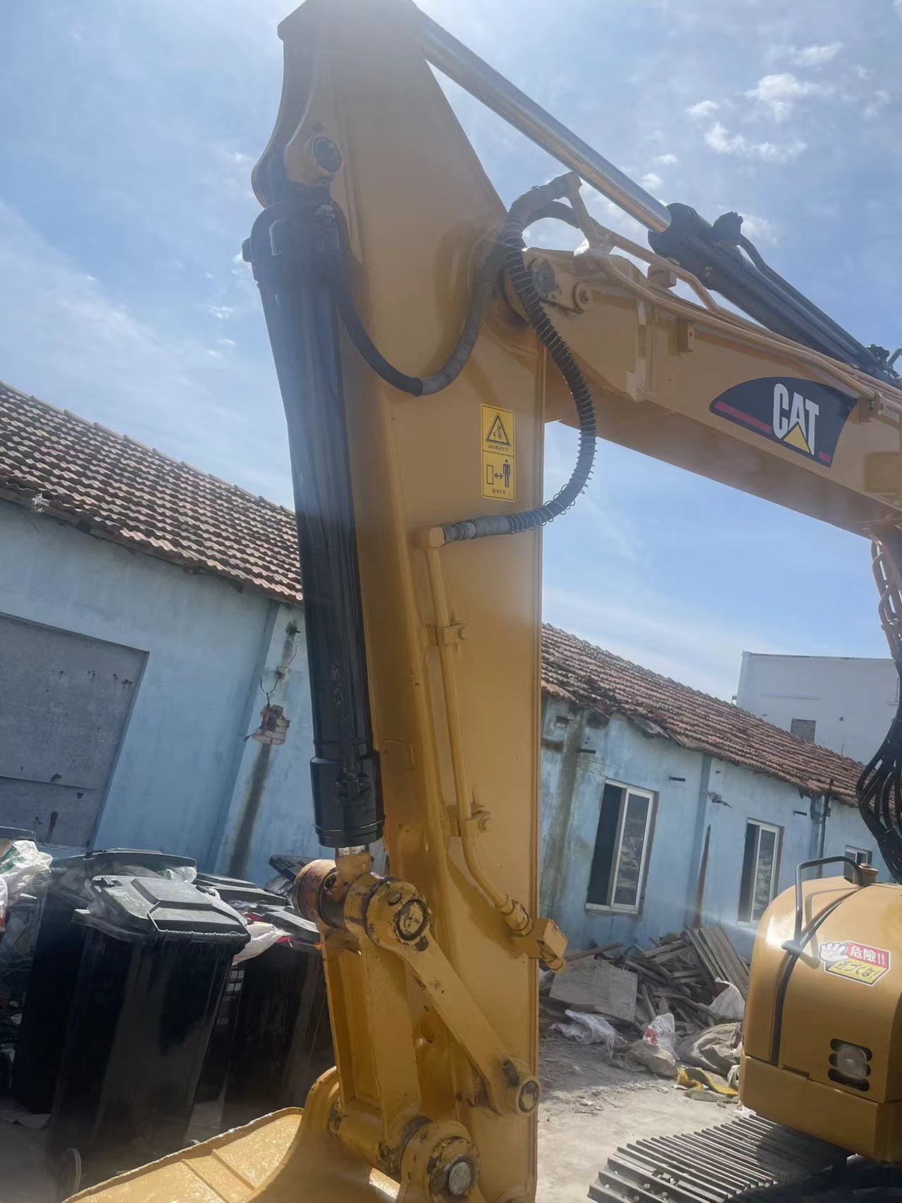 ORIGINAL PAINT USED CARWLER CAT EXCAVATOR CAT308C/SECOND HAND CHEAP EXCAVATOR CAT308C ON SALE