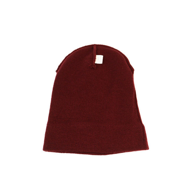 ODM OEM Unisex Adjustable Beanies Knitted Cap With Custom Logo ISO9001