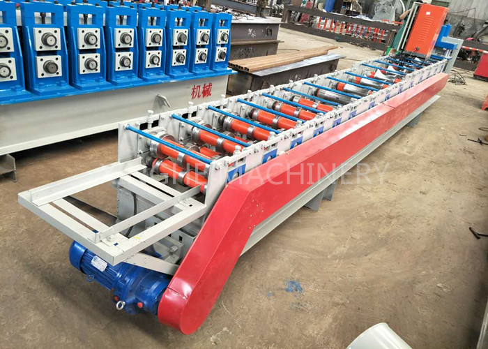 Red Color Smart Sheet Metal Forming Equipment With High Capacity Manual Uncoiler