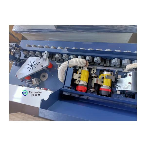 220v Automatic Edge Banding Machine End Cutting Buffing Pvc Edging Machine
