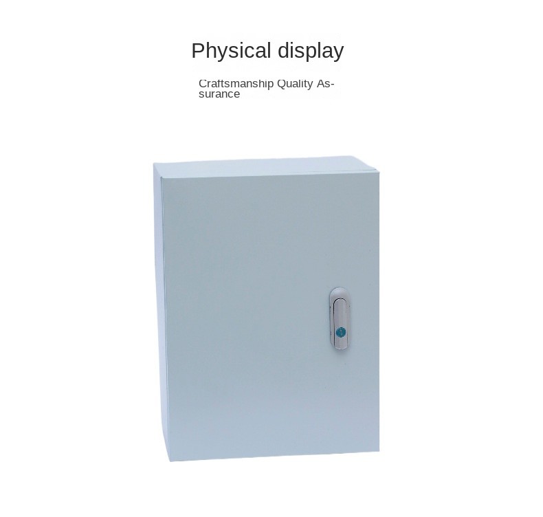 Steel Electrical Junction Box Indoor & Outdoor Electrical Enclosure Box Wall Mounted Waterproof&Dustproof Metal Box