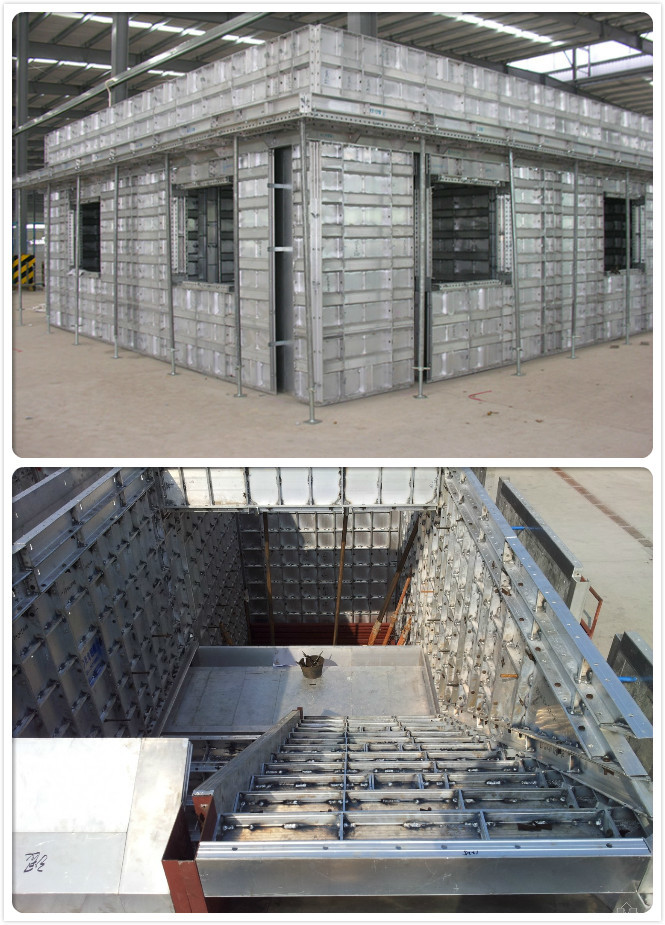 Aluminium Template Industrial Profile Highly Glossy Anodized Aluminum Frame