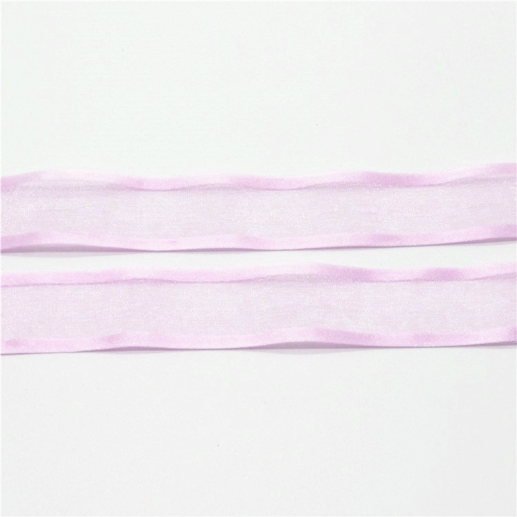 Gift Packing Polyester Organza Ribbon Four Colours With OEM Services
