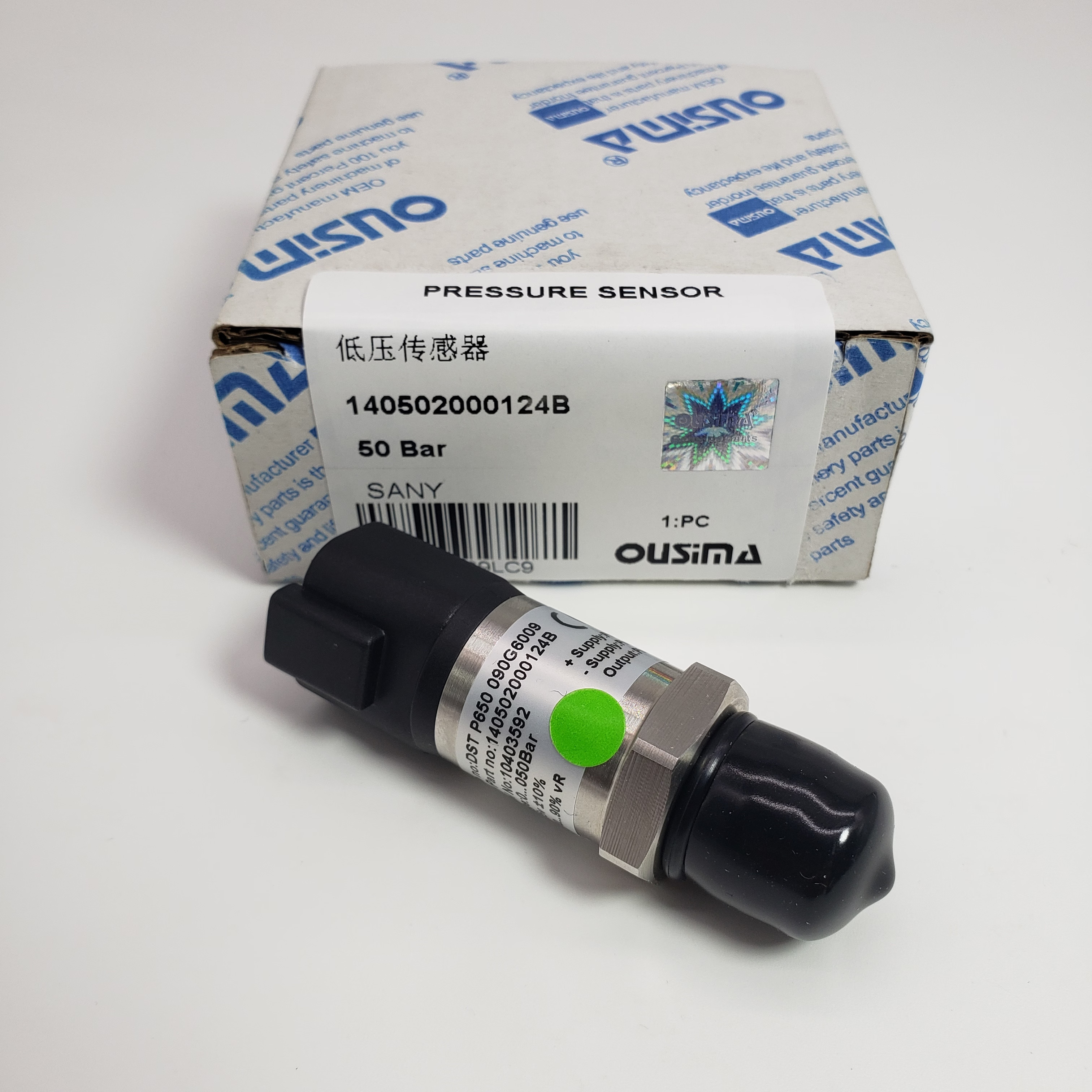 Pressure Sensor 140502000124B 50 Bar For SANY