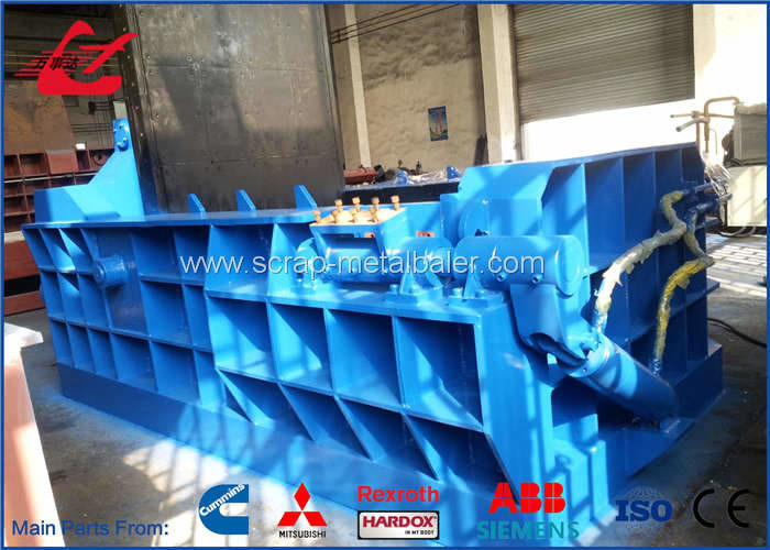 HMS Heavy Metal Scrap Metal Baler Recycling Machine 5 Tons Per Hour