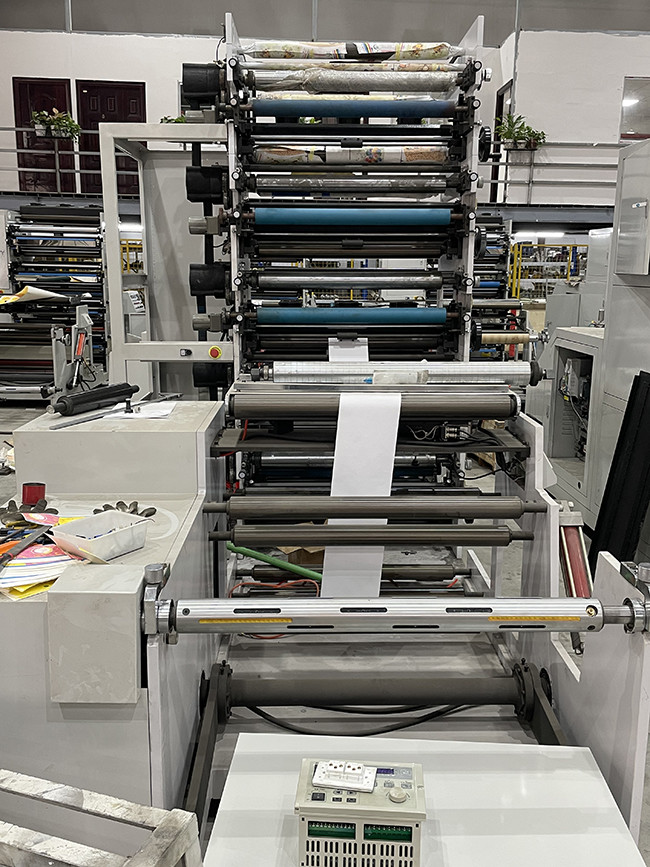 950mm Tension Control Roll To Roll Paper Cup Printing And Die Cutting Machine