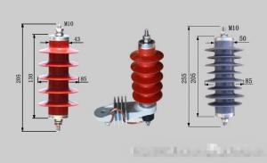 Buy cheap Industrial 9kV Lightning Surge Protector , Lightning Arrester Used In Substation product