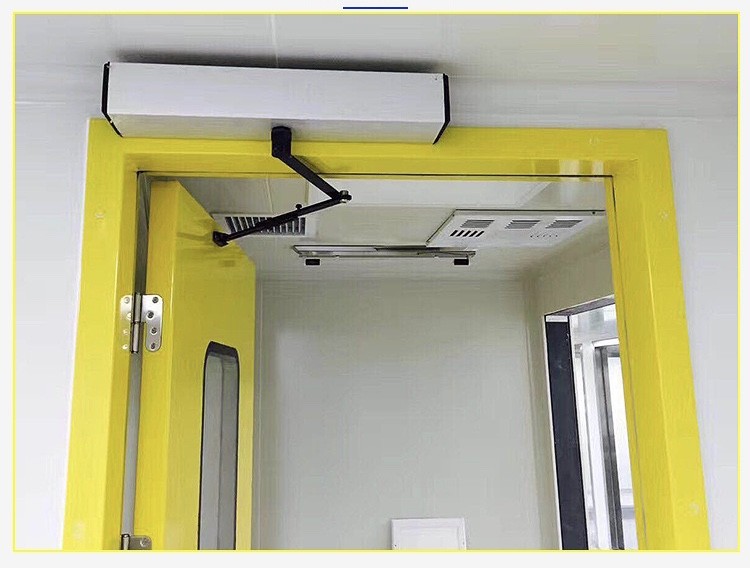 Stainless Steel Pharmaceutical Clean Room Door Sliding 1500mm Width 2100mm Height