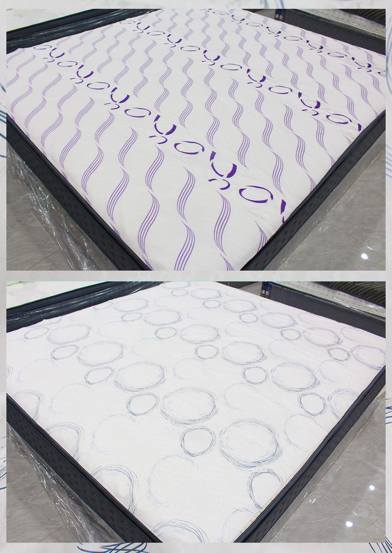 Anti Mildew Polyester Fiber Printed Mattress Fabric Warp Knitted