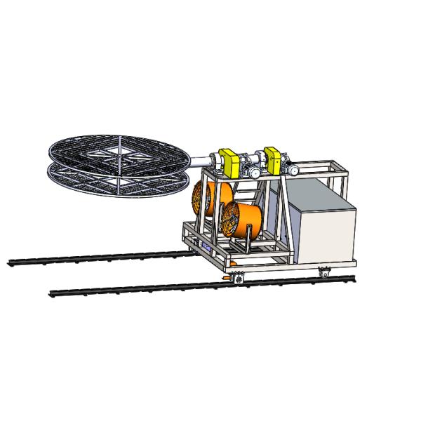 2 Arms Shuttle Rotomolding Machine Oven Type Customized