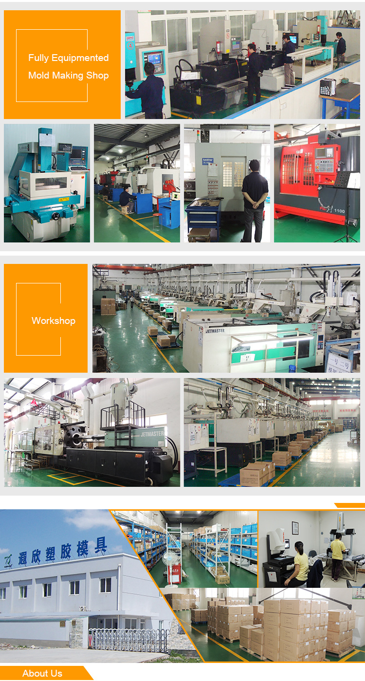 PA66 HIPS ABS Mechanical Custom Molded Plastic Parts