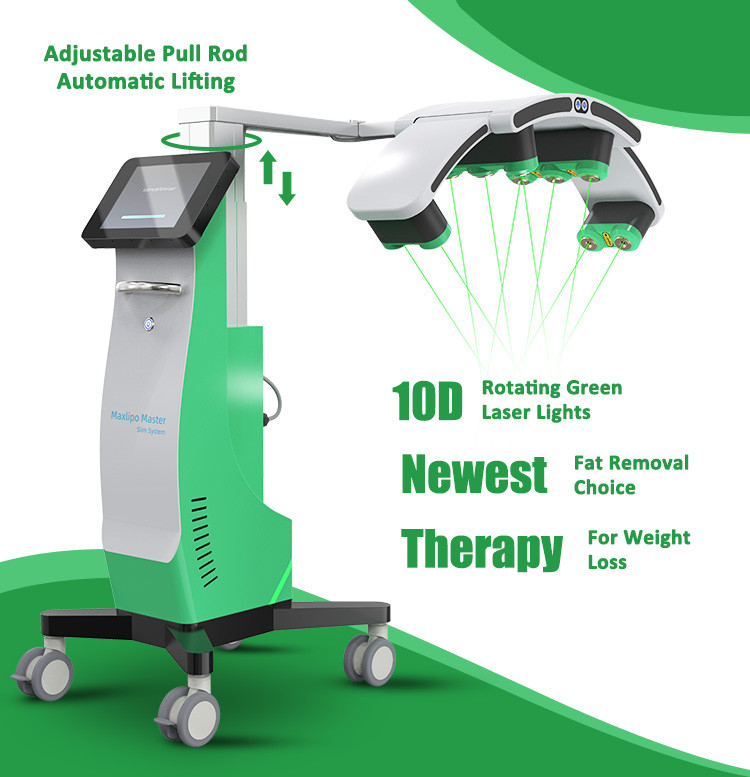 10D Maxlipo Master Laser Slimming Machine For Improves Skin Elasticity / Weight Loss