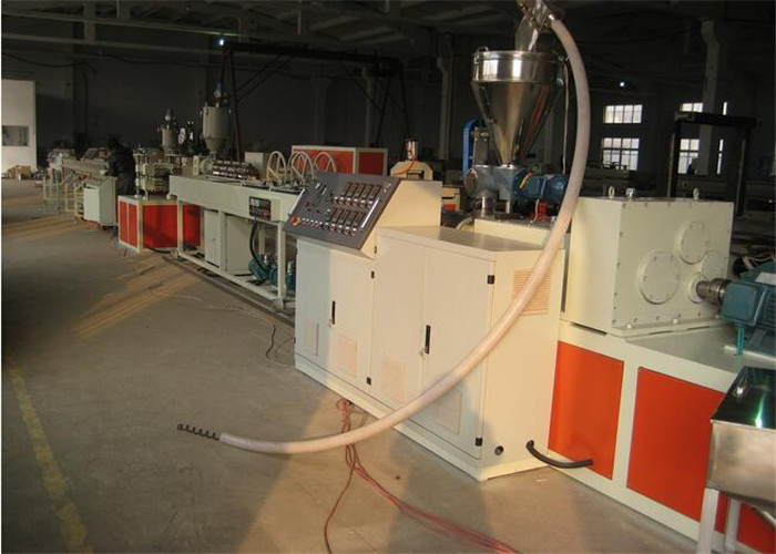 Chemical Corrosion Conical Twin Screw Extrusion Machine Pvc Pipe Extruder