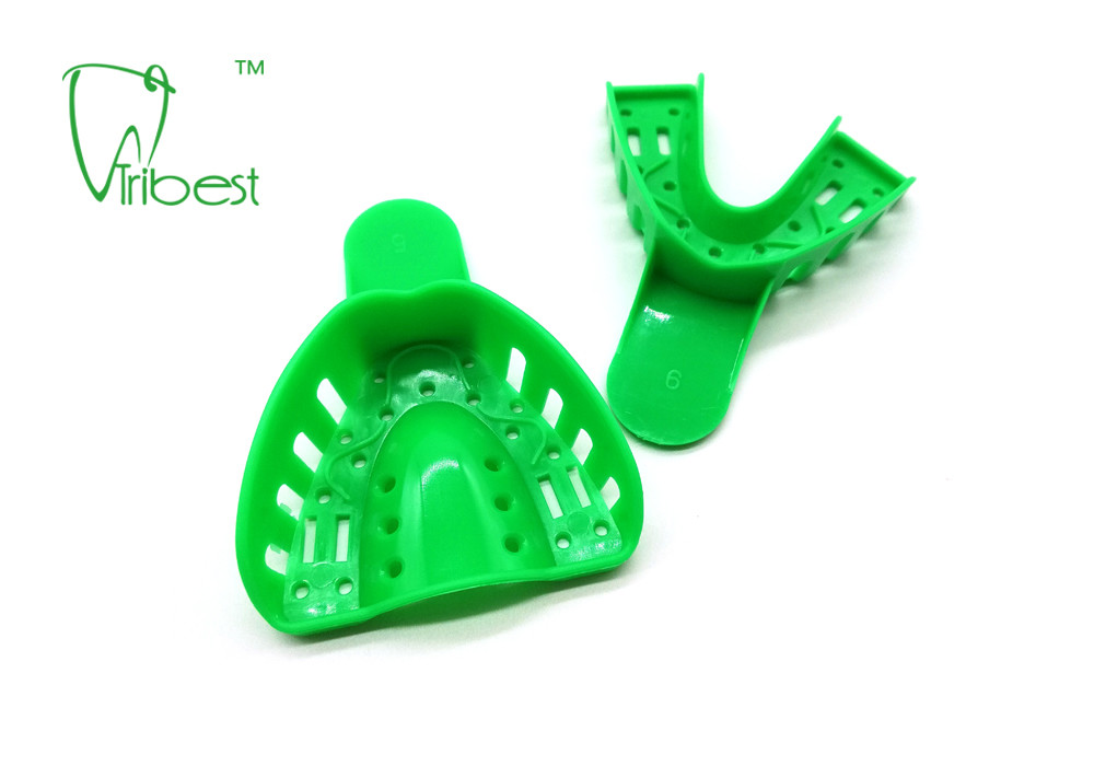 ABS Material Complete Denture Tray With Tapping Holes