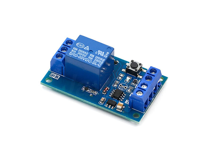 One Key Start Stop Self Lock 5V / 12V Bistable Relay Module For Arduino